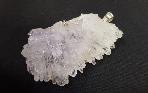 LIGHT AMETHYST PENDANT, ROUGH