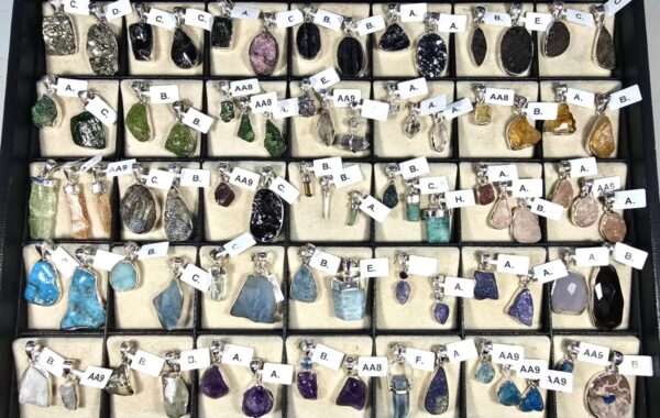 ROUGH RARE PENDANTS – TRAY 4