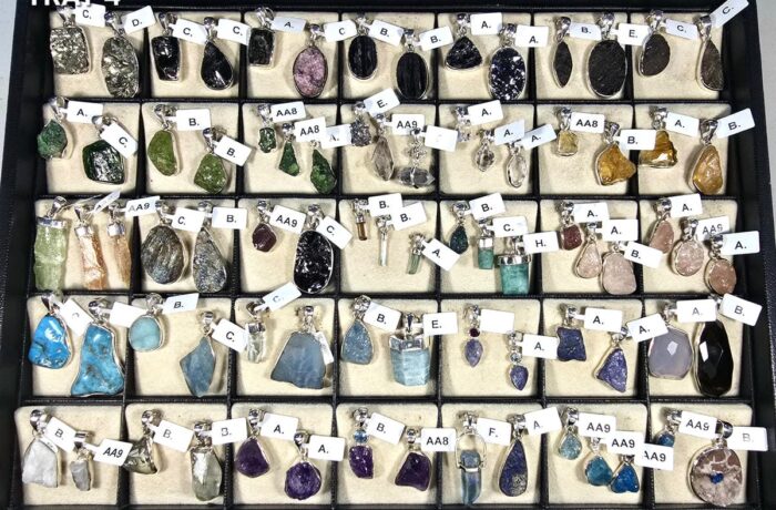 ROUGH RARE PENDANTS – TRAY 4