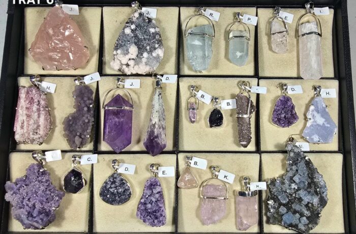 ROUGH RARE PENDANTS – TRAY 6