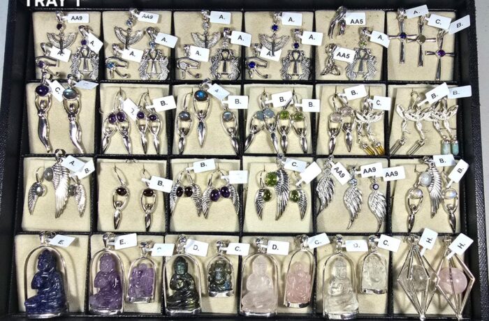 SYMBOLIC PENDANTS EARRINGS – TRAY 1