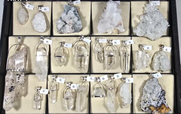 ROUGH RARE PENDANTS – TRAY 1