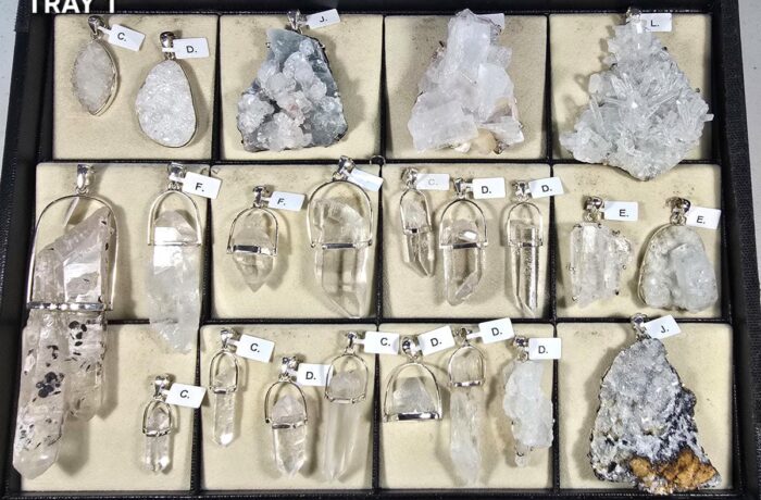 ROUGH RARE PENDANTS – TRAY 1