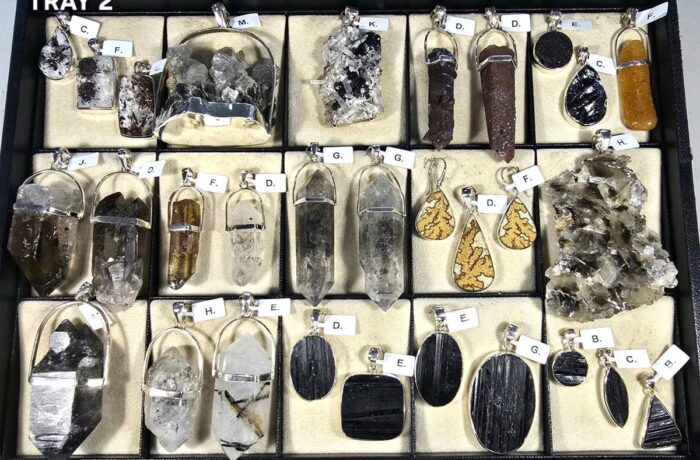 ROUGH RARE PENDANTS – TRAY 2